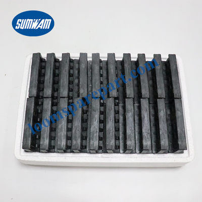 6 X 6 Thanh dẫn hướng Khối răng Projectile Sulzer Loom Phụ tùng 911323622 911323272