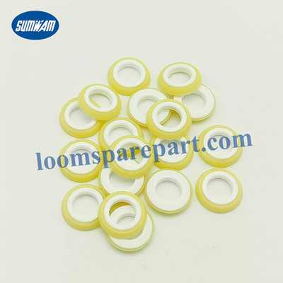 Bộ phận máy móc dệt Tsudakoma Rifa Polyester Vòng amoniac Vòng gai trục cao su OD 25.8 ID14.3