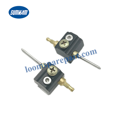 Máy dệt khí Picanol phụ tùng 19 lỗ Đầu phun phụ Đế bằng nhôm