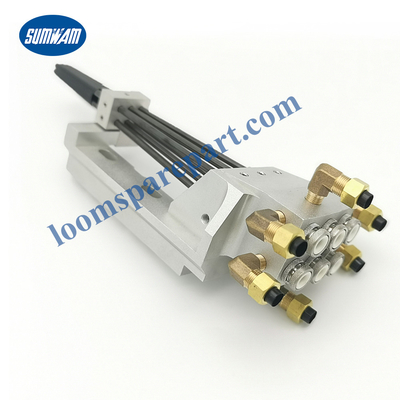 Phụ tùng máy dệt Toyota Máy dệt phụ tùng chính Sáu vòi phun với sợi cơ sở nhuộm Swing Vòi phun