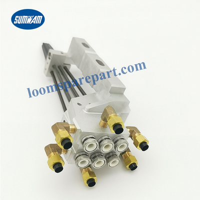 Phụ tùng máy dệt Toyota Máy dệt phụ tùng chính Sáu vòi phun với sợi cơ sở nhuộm Swing Vòi phun